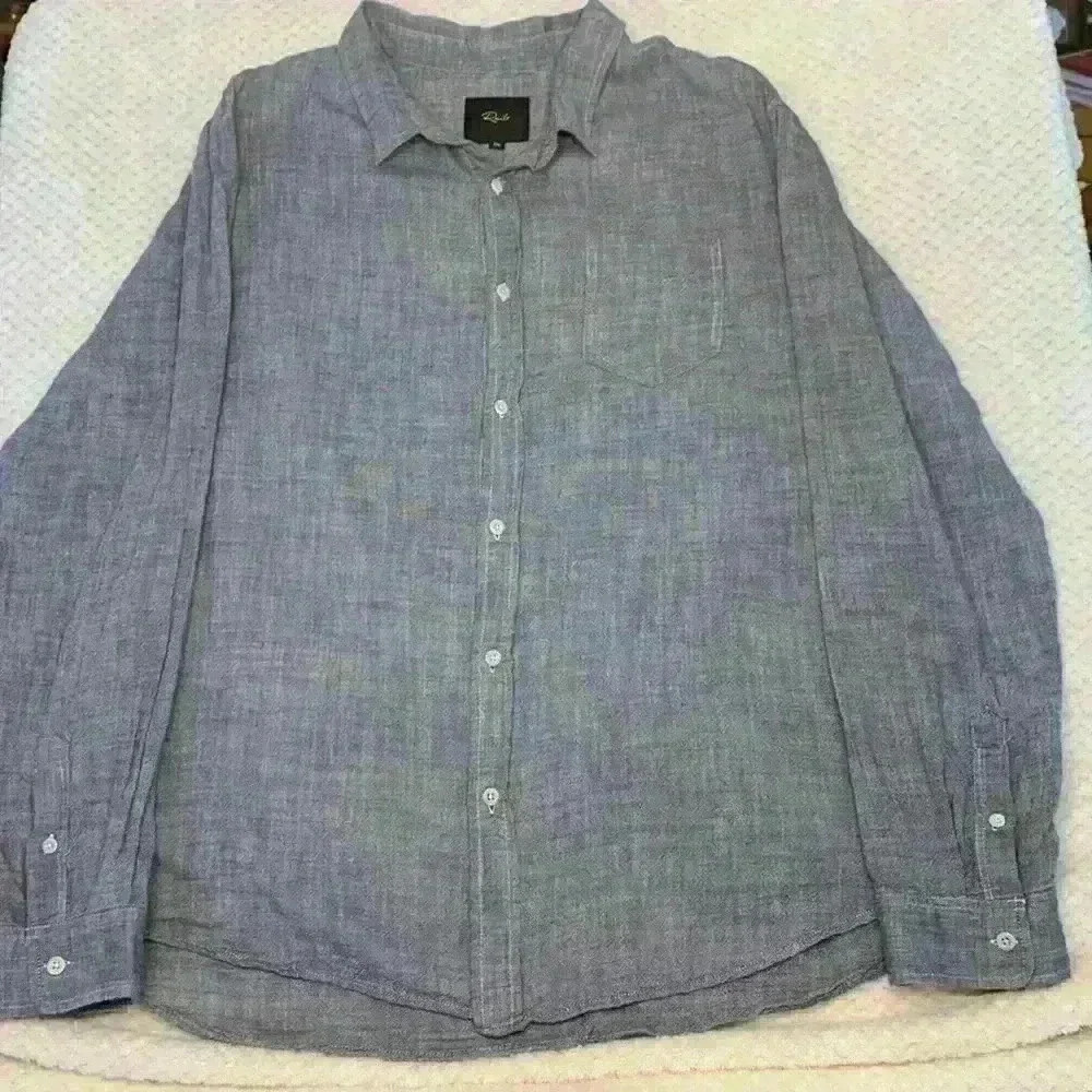 Gray Rails Wyatt Chambray button down sz XXL